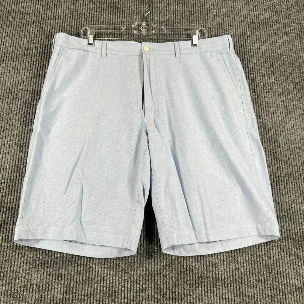 Polo Ralph Lauren Preston Shorts Mens 38 Blue Chino Casual Golf Comfort Outdoor